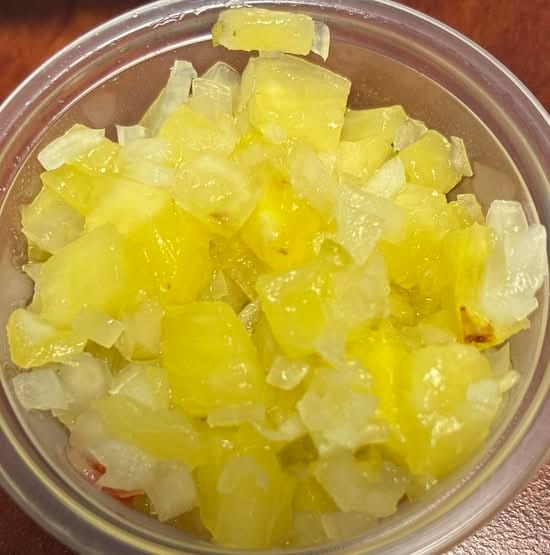Pineapple Salsa.